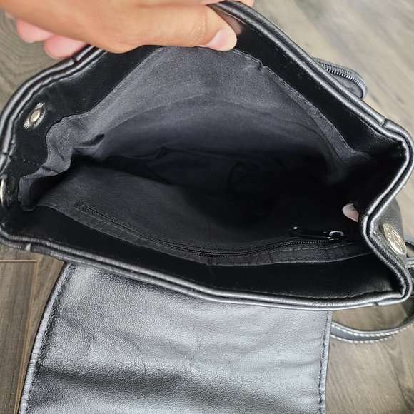 Faux Leather Mini Backpack - Picture 6 of 14